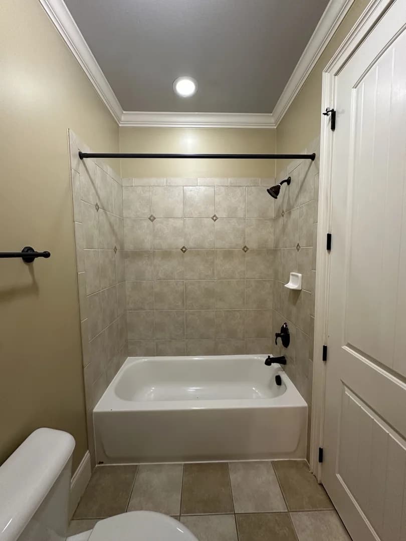 Bathtub-to-Shower Conversion — Durham, NC — before the work started